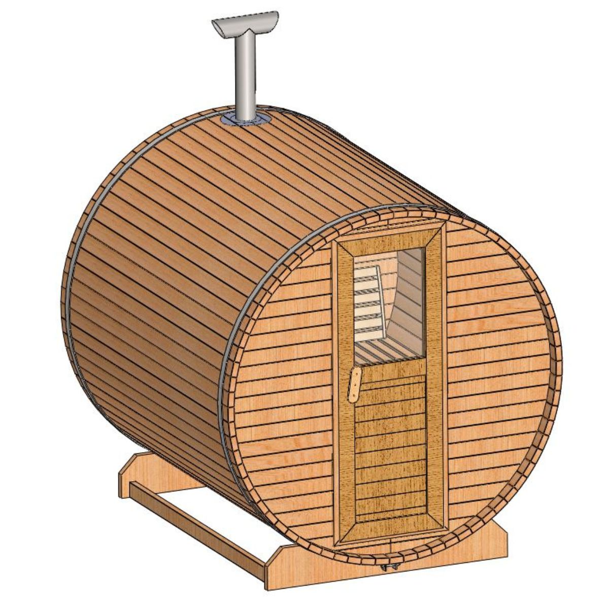 PLAN SAUNA BECZKA