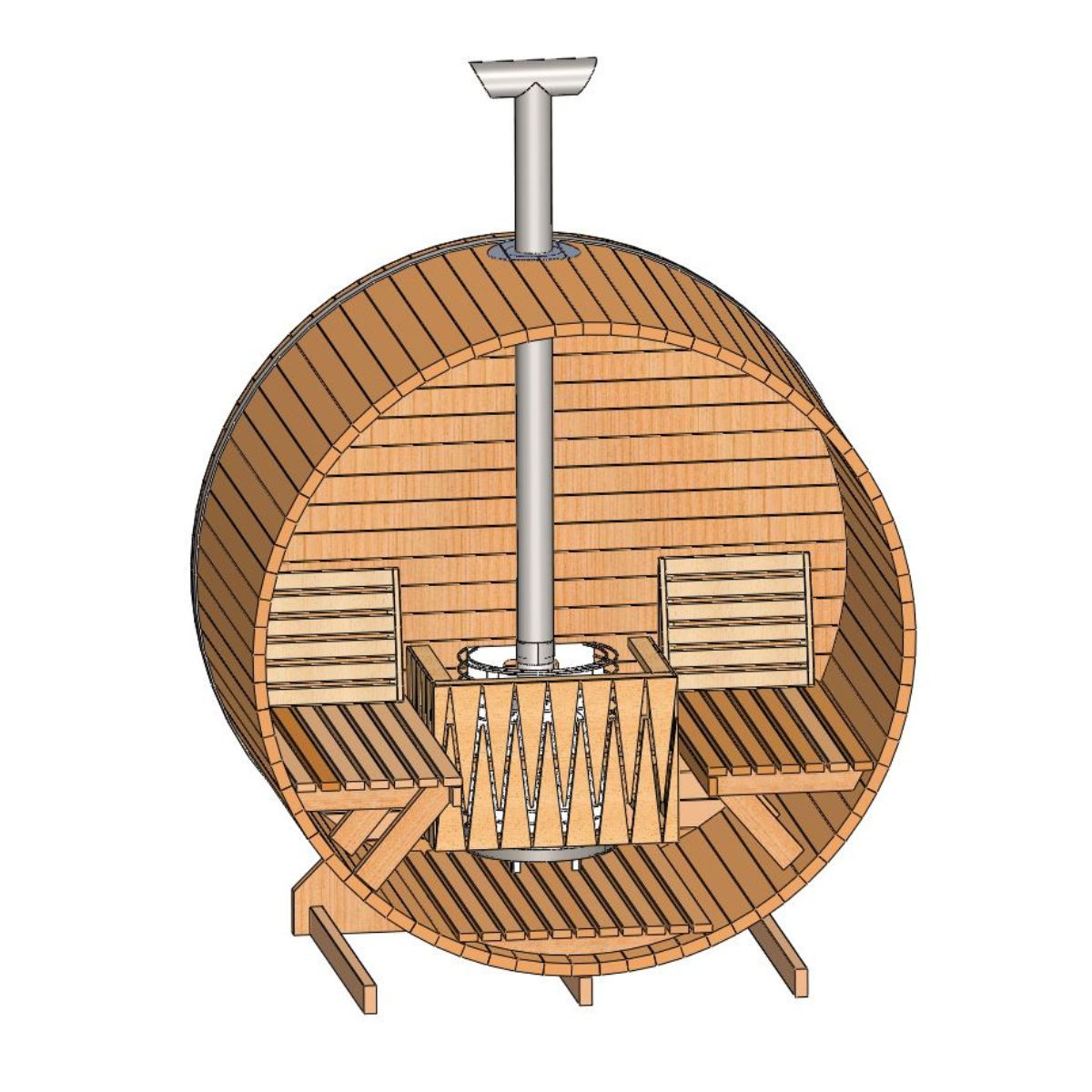 PLAN SAUNA BECZKA