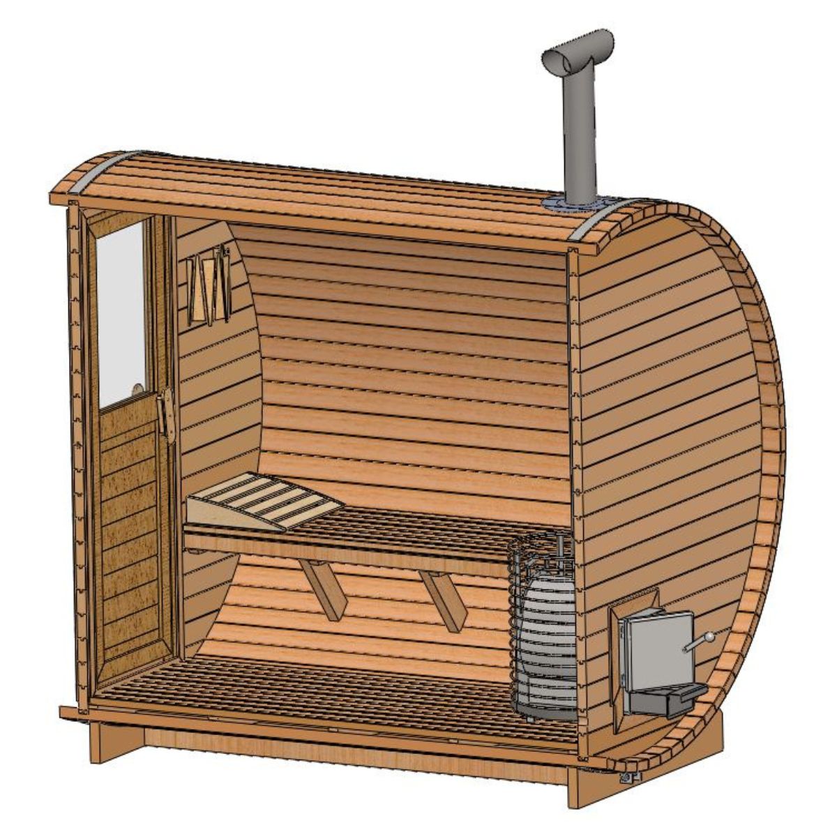 PLAN SAUNA BECZKA