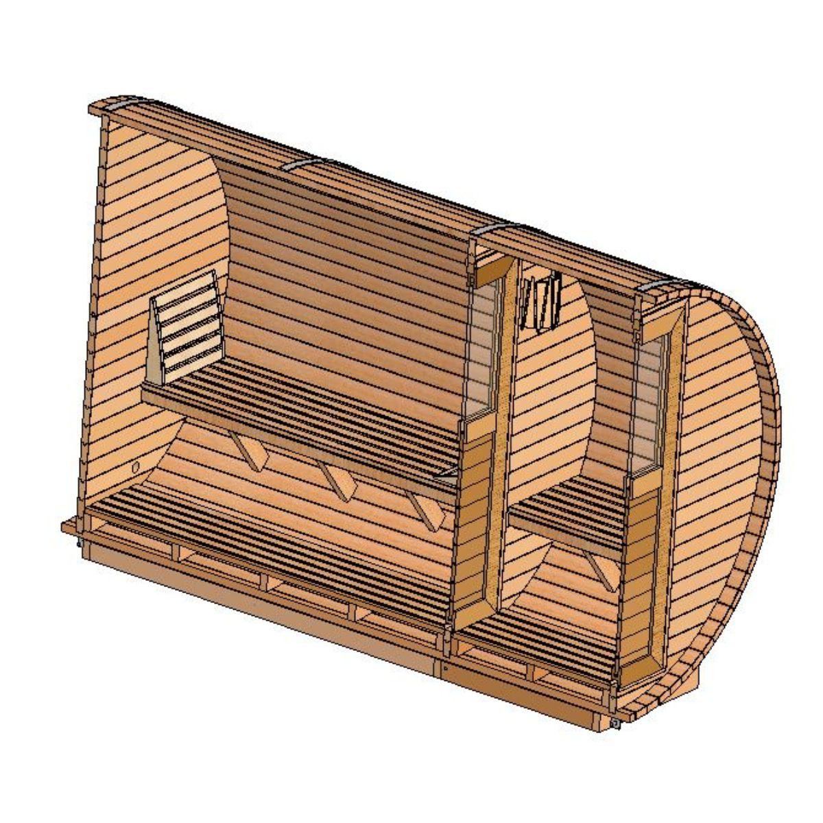PLAN SAUNA BECZKA