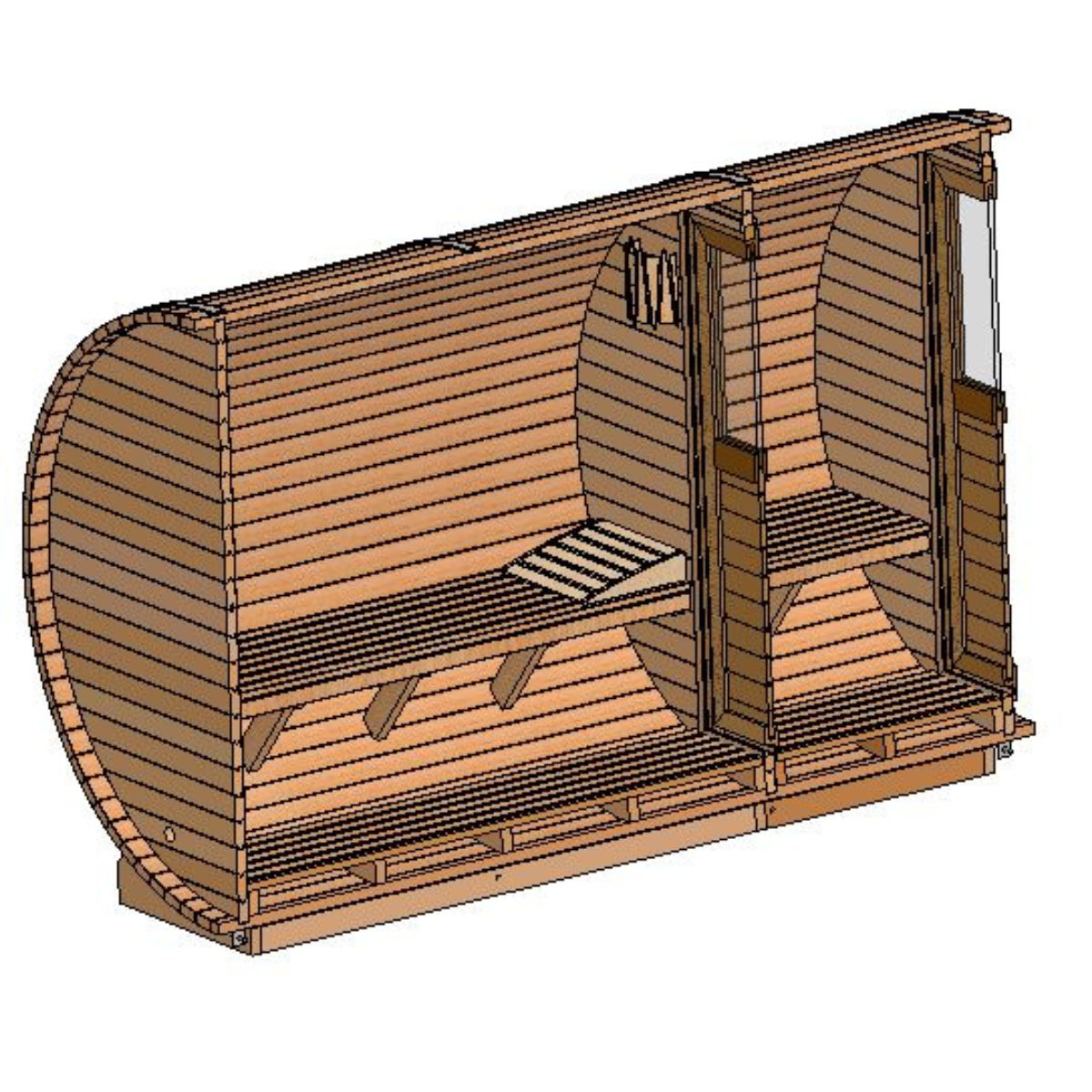 PLAN SAUNA BECZKA