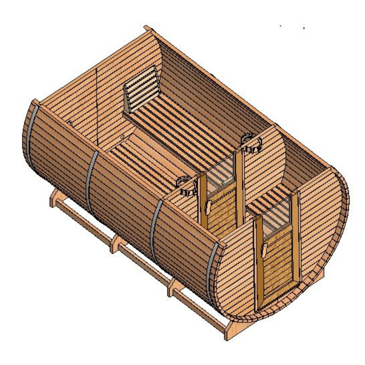 PLAN SAUNA BECZKA